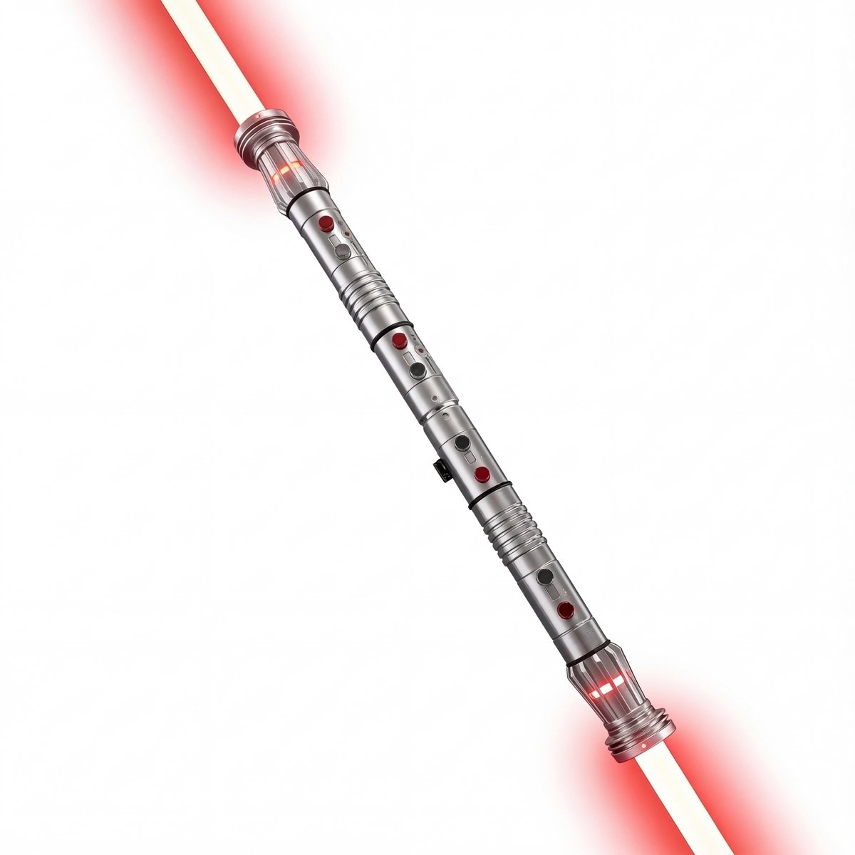 JAXY XRGB3.0 Lightsaber - "Hatred" - Aluminium Lichtzwaard met App & Bluetooth - Heavy Dueling & Smooth Swing - 12W - Grijs