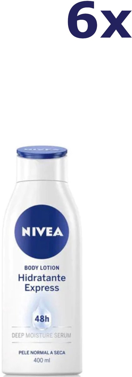 6x Nivea Bodylotion – Express Hydration 400 ml