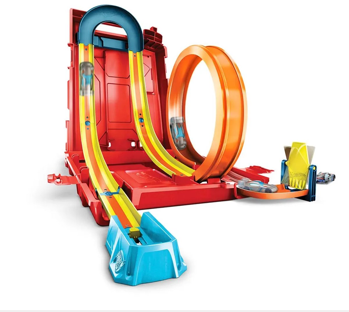 Hot Wheels Track Builder Unlimited Long Jump aanbieding bij Trekpleister