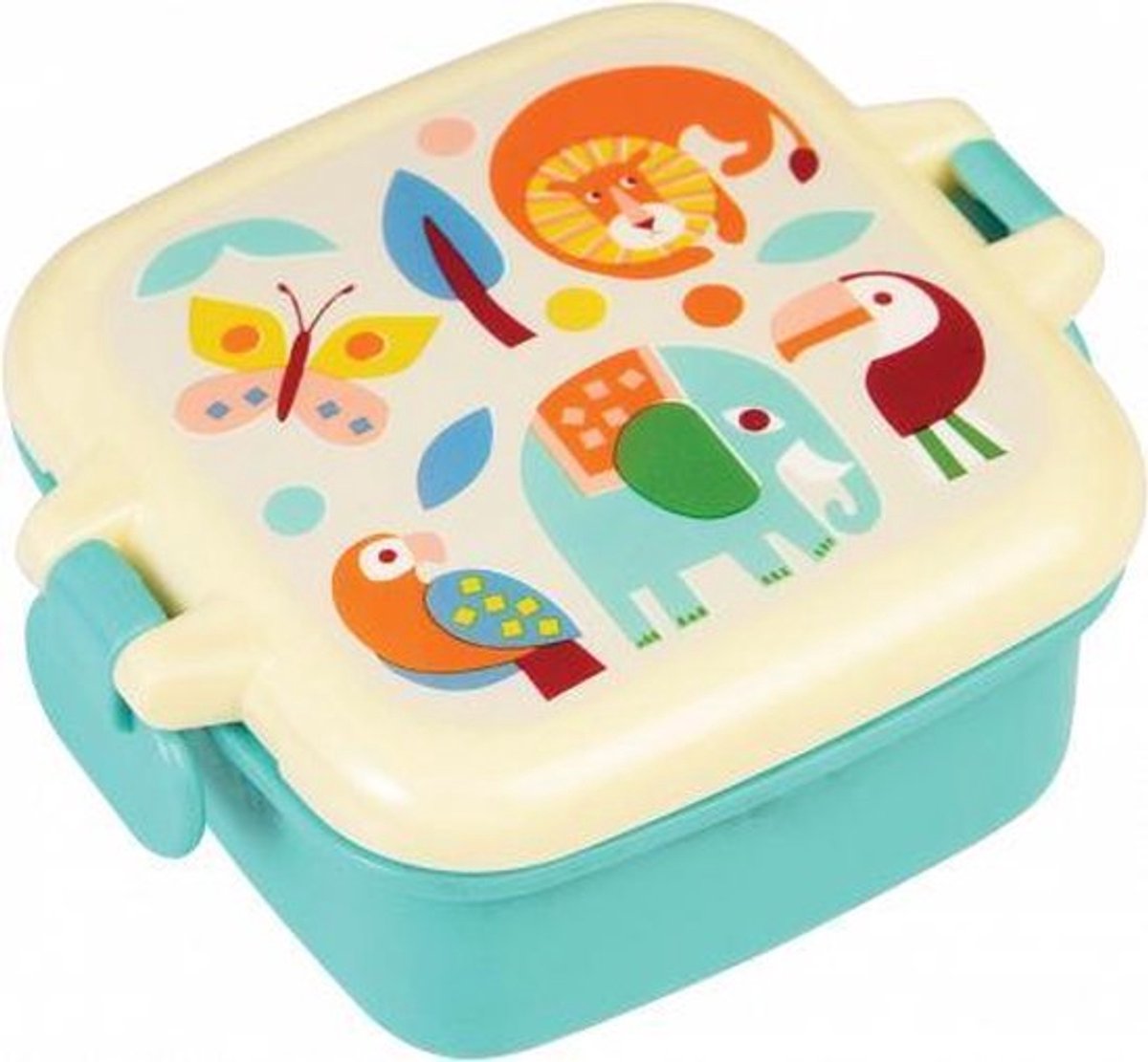 Rex London Mini Snackdoosje 7x7cm - Wild Flowers