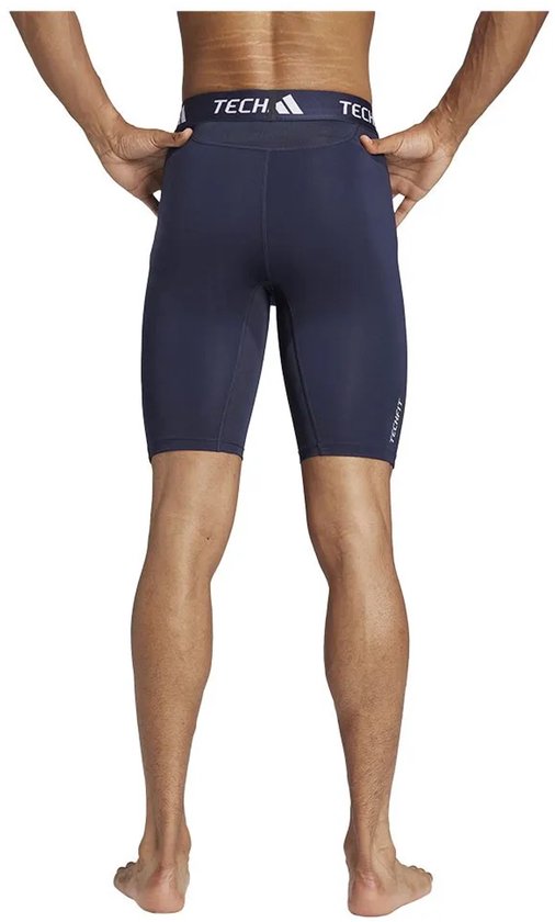 Adidas Techfit Compression Korte Leggings Blauw M / Regular Man van Adidas — afbeelding 2