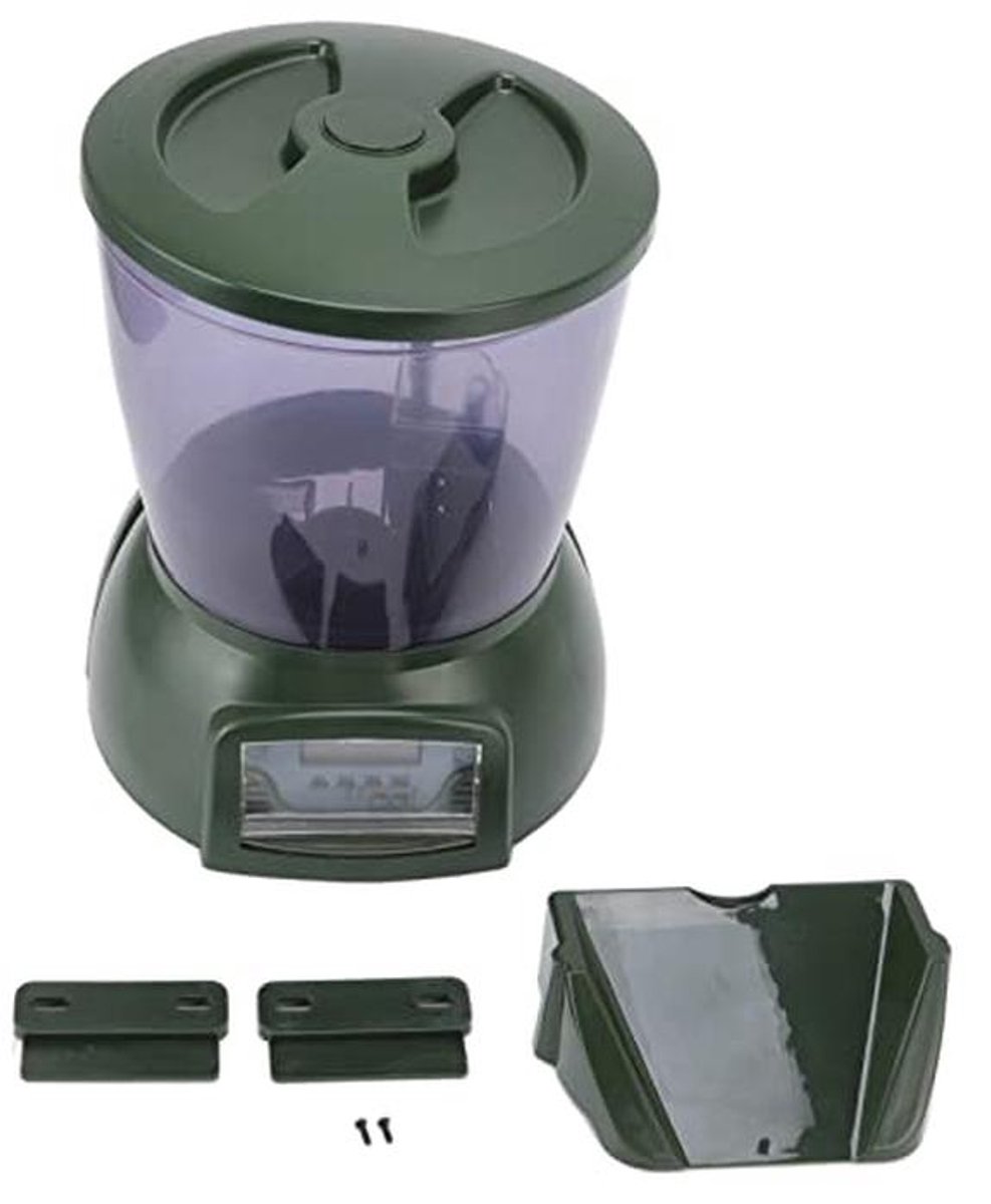 Automatische Vis Feeder met LCD-scherm - 3.8L Capaciteit voor Aquarium