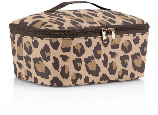 Reisenthel Coolerbag M Pocket Koeltas - 4,5L - Leo Macchiato Bruin van Reisenthel — afbeelding 2