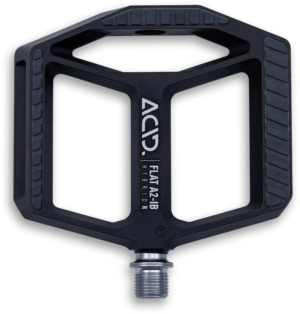 ACID Platte Pedalen A2-IB HYBRID R BLACK