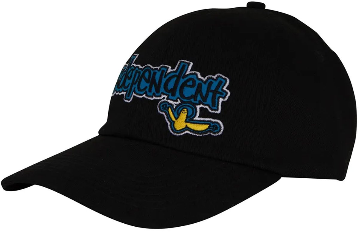 Independent Gonz Bar Dad Strapback Unstructured Pet Man Vrouw Zwart