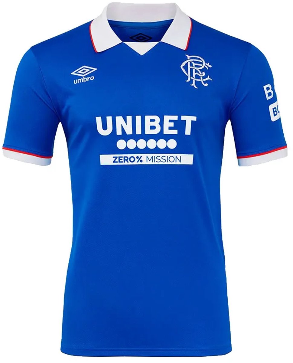 Castore Rangers Fc 25/26 Replica Thuis T-shirt Met Korte Mouwen Blauw M Man