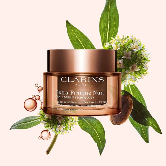Clarins Extra-Firming Night Cream - Droge huid 40+ 50 Crème