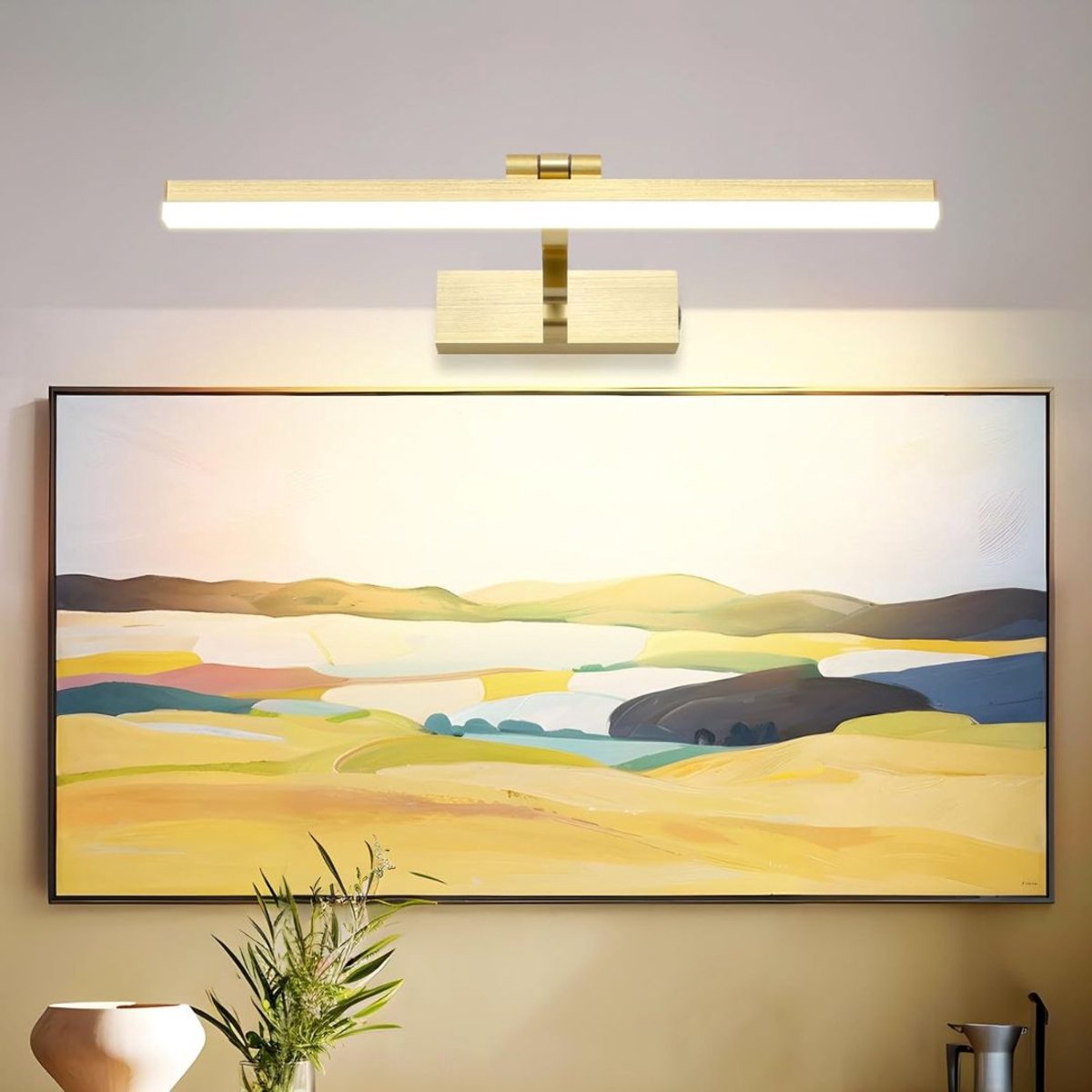 White-Label® Spiegellamp badkamer - Wandlamp - Spiegelverlichting - Natuurlijk