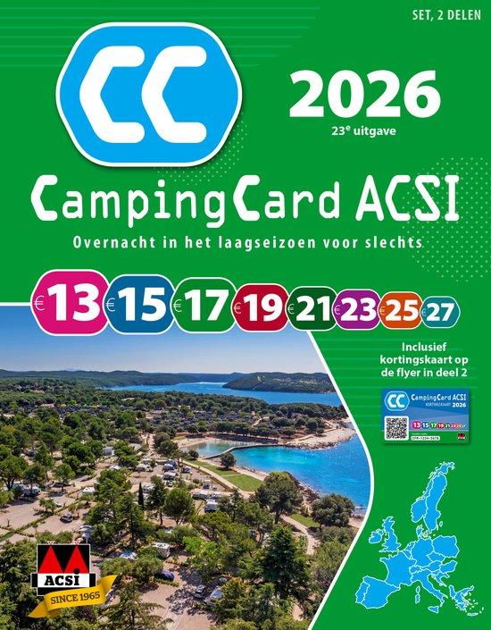 ACSI Campinggids - CampingCard ACSI 2026 - cover