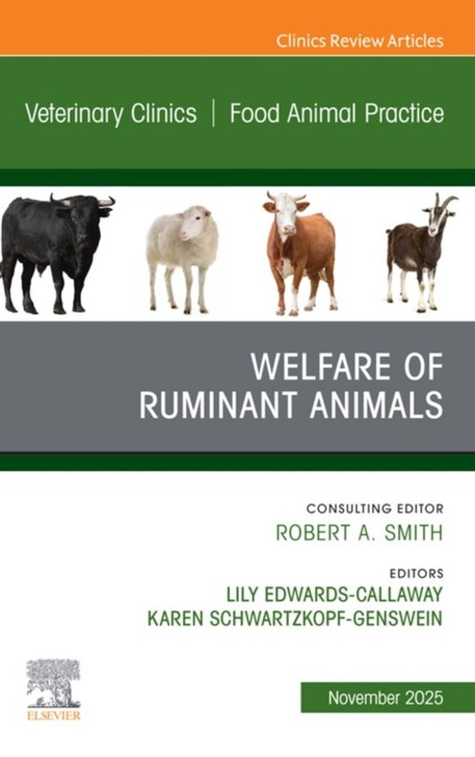 The Clinics: Veterinary Medicine Volume 41-3 - Welfare of Ru ... - cover