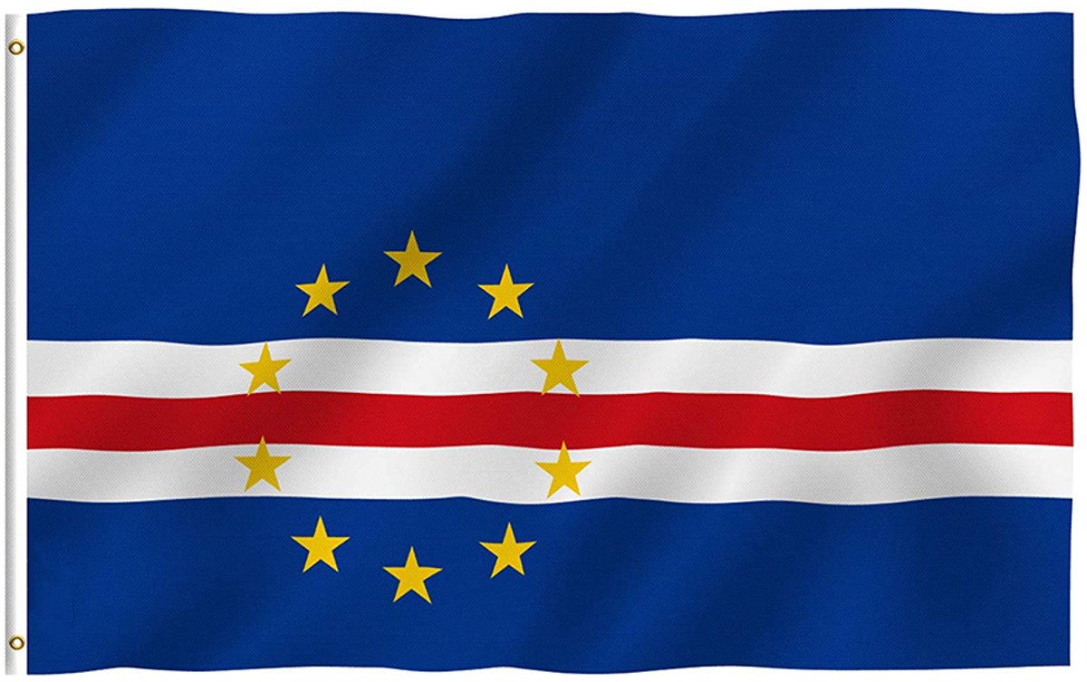 Go Go Gadget - Kaapverdische Vlag - 90x150cm - Kaapverdië - Cabo Verde