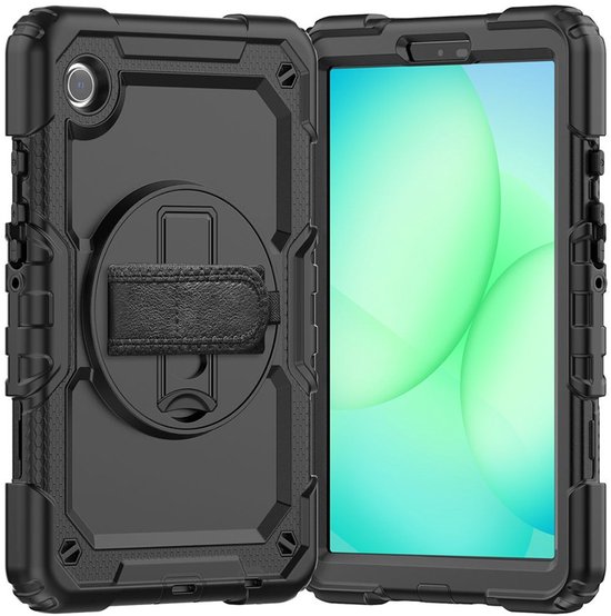 Just in case Samsung Galaxy Tab A11 Plus Shockproof Case Zwart
