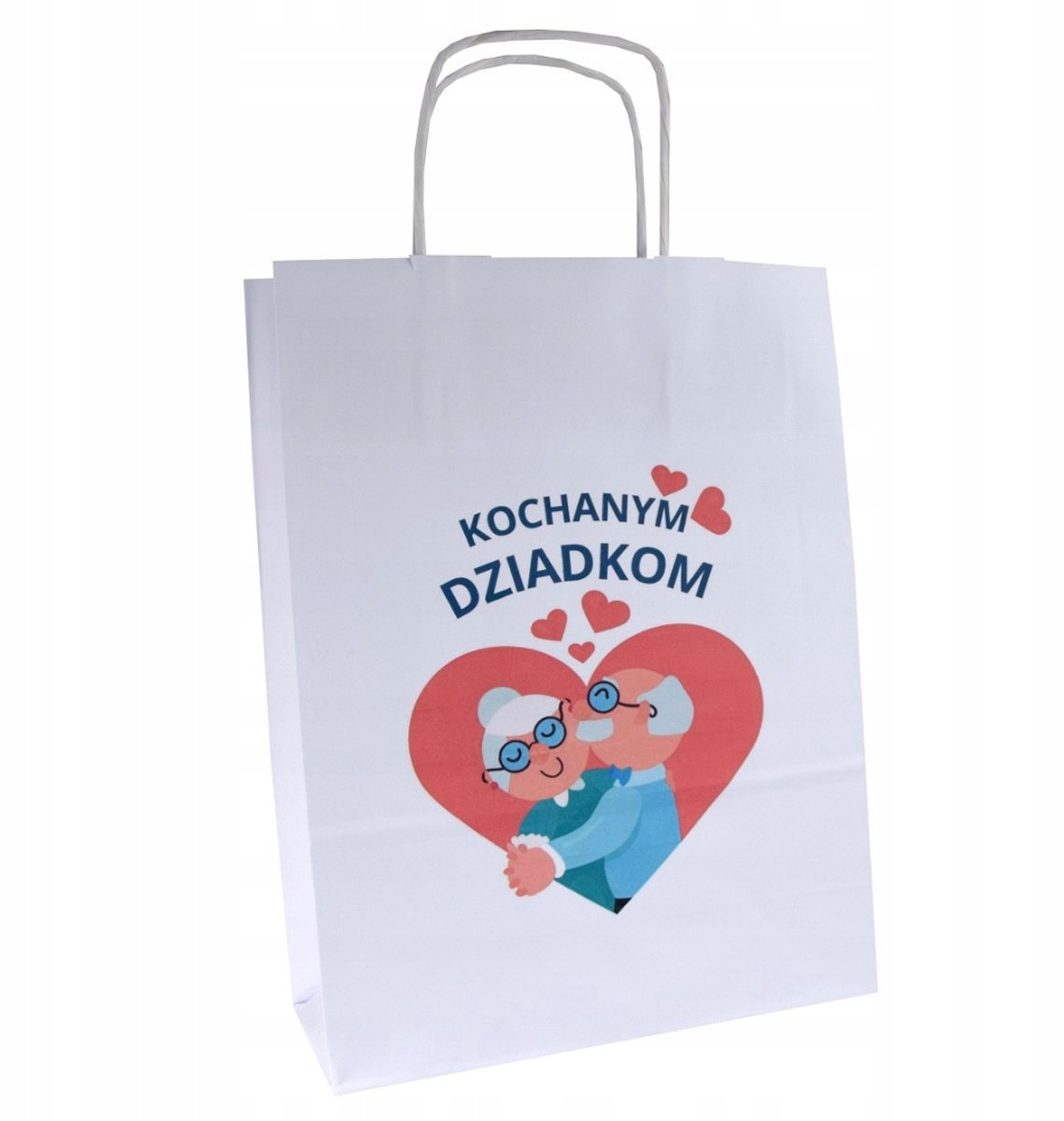 Papieren Cadeautas voor Lieve Grootouders - 24x10x32 cm