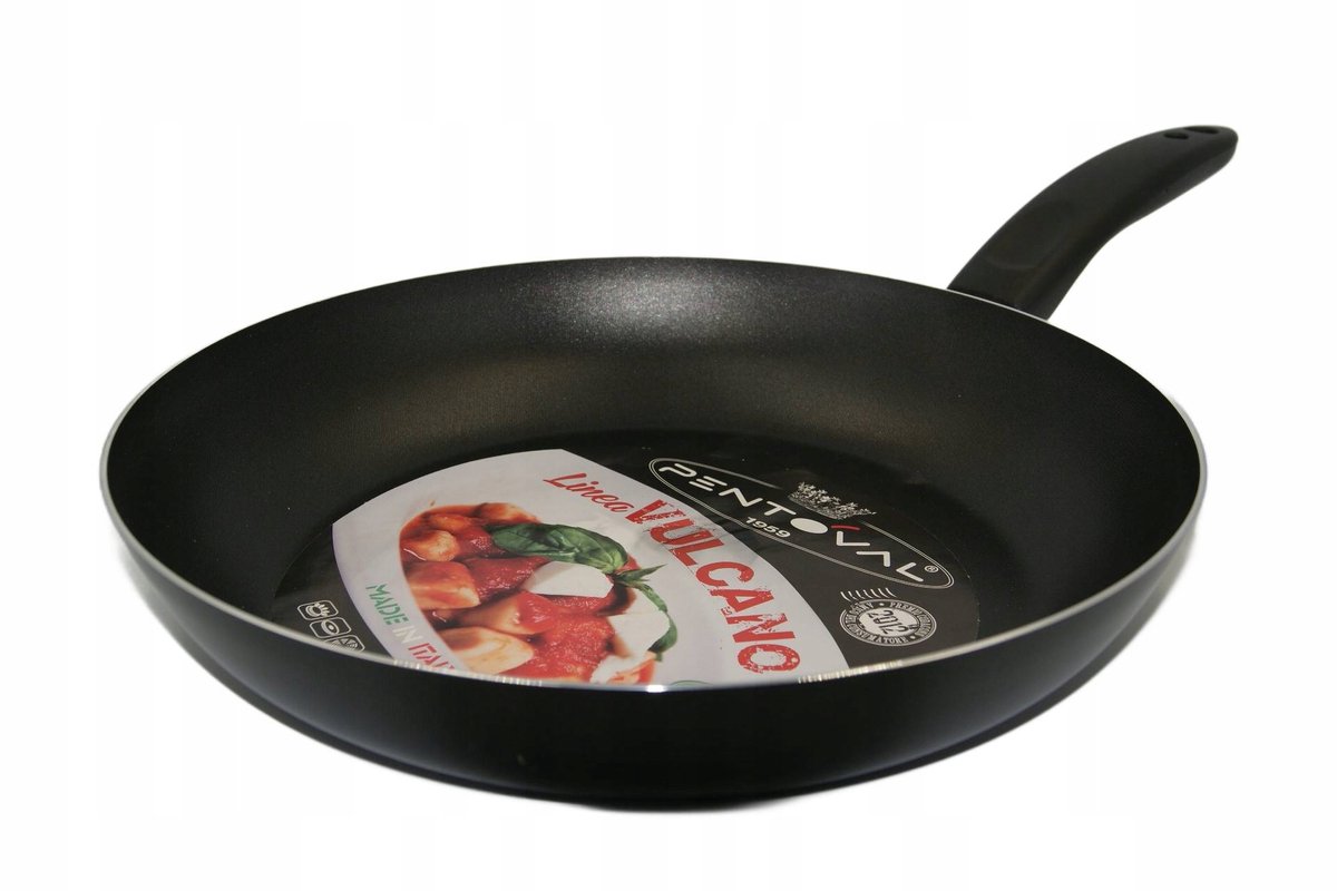 Vulcano Koekenpan Anti-aanbak Teflon Zwart 28 cm