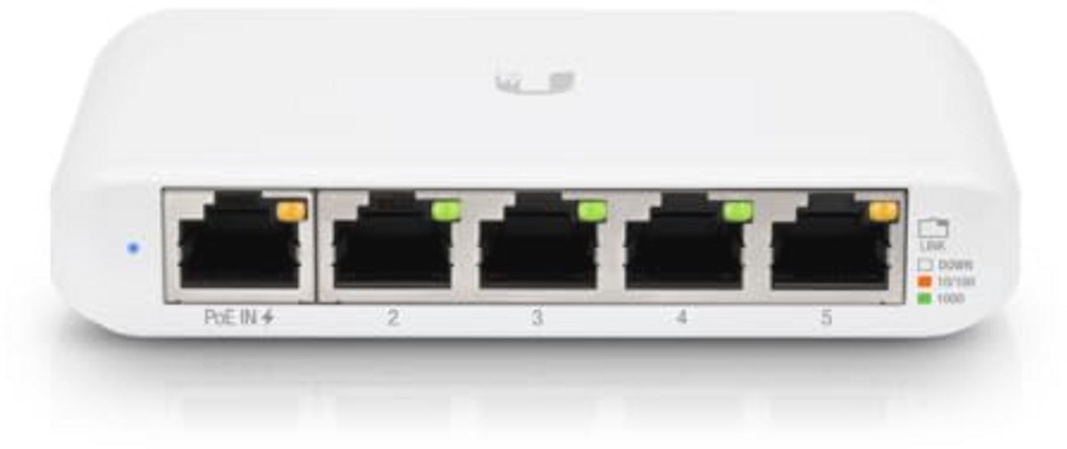 Flexibele Mini Gbit Switch voor Thuis en Kantoor