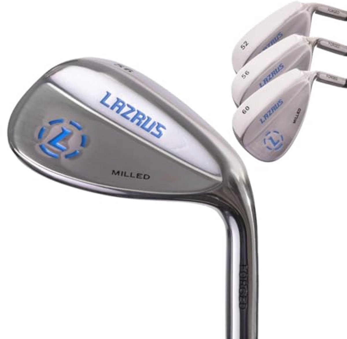 Premium Gesmede Golfwiggen voor Heren - 52, 56, 60 Graden - Ideaal Golfcadeau