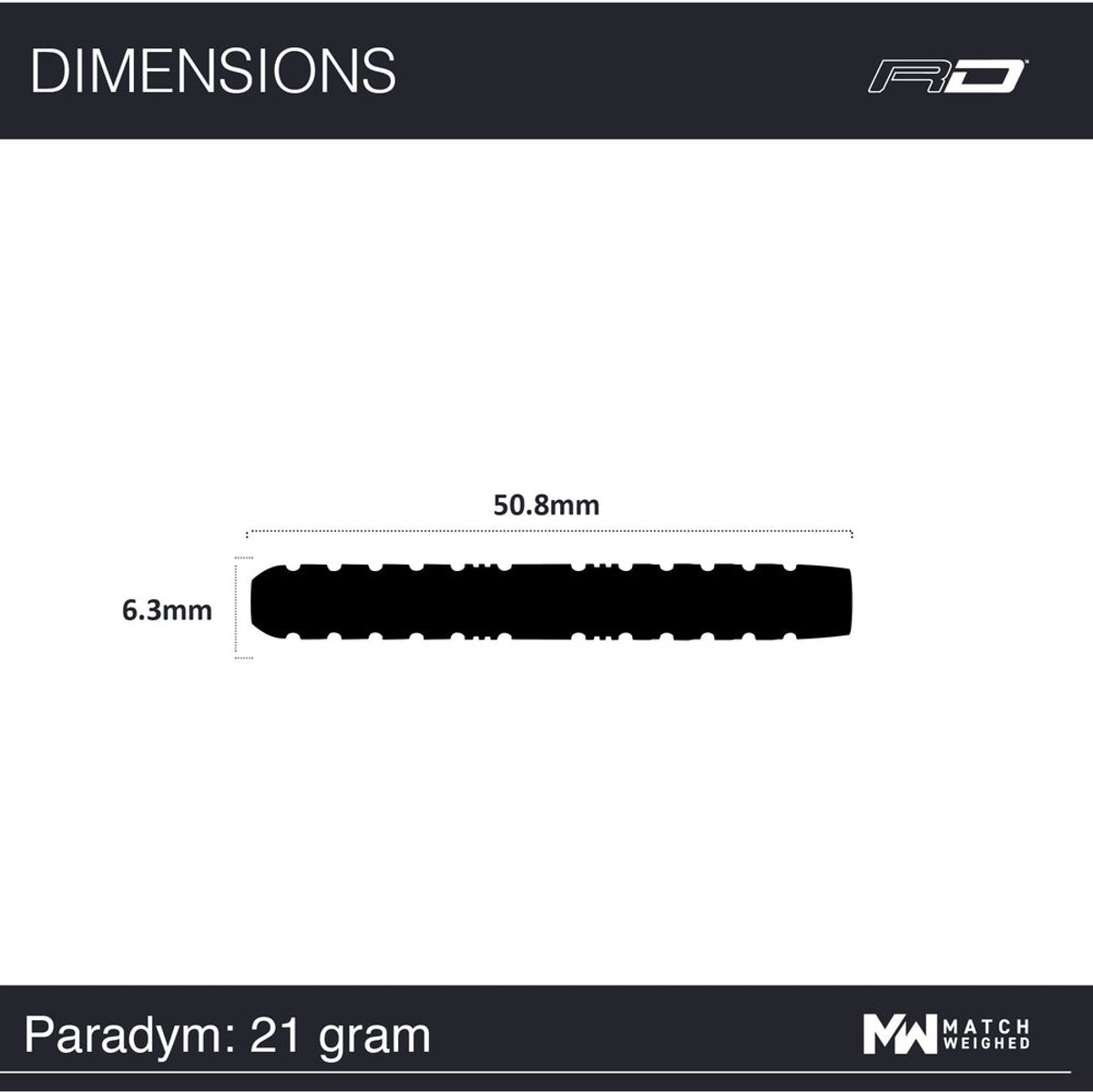 Red Dragon Paradym Tapered 90% - Dartpijlen