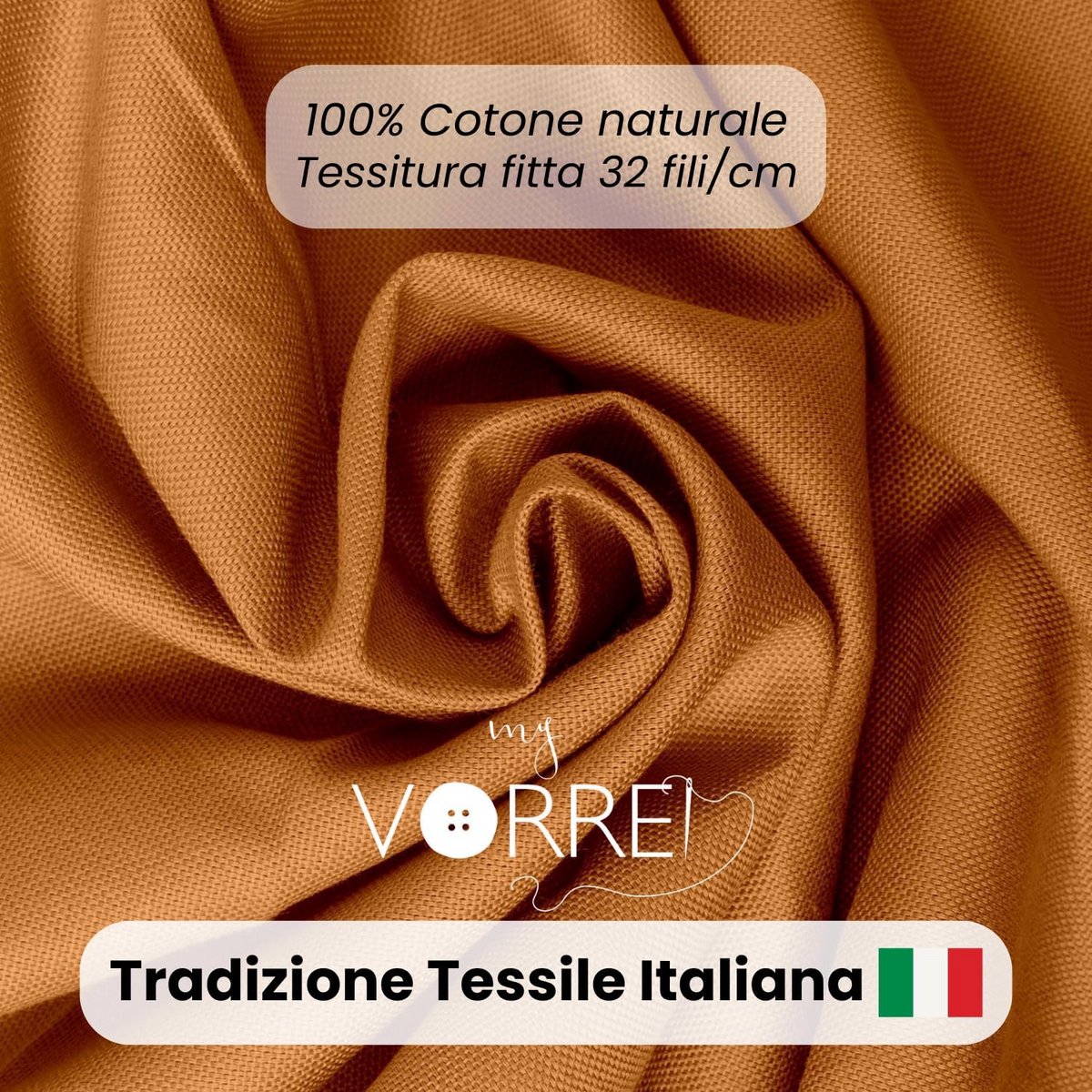 Tafellaken vierkant 180x180 cm - 100% katoen - 30 kleuren - handwas - gemaakt in Italië