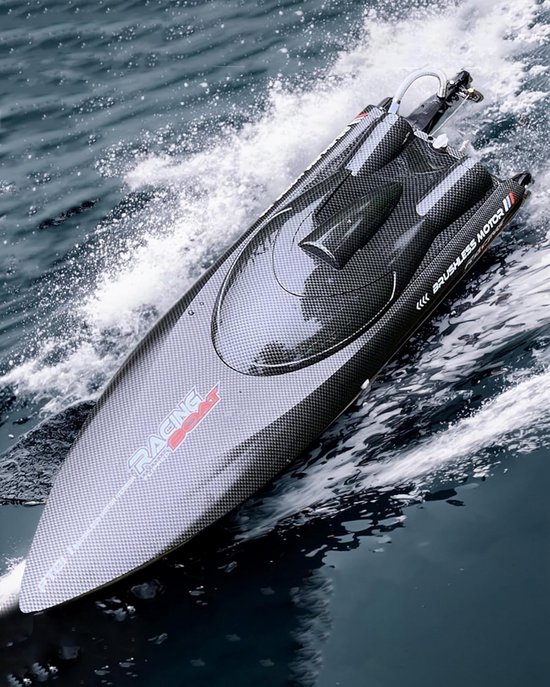 Speedboot Rennen Snelle RC Speedboot 4WD 45 km/u Waterfiets met Afstandsbediening voor ...