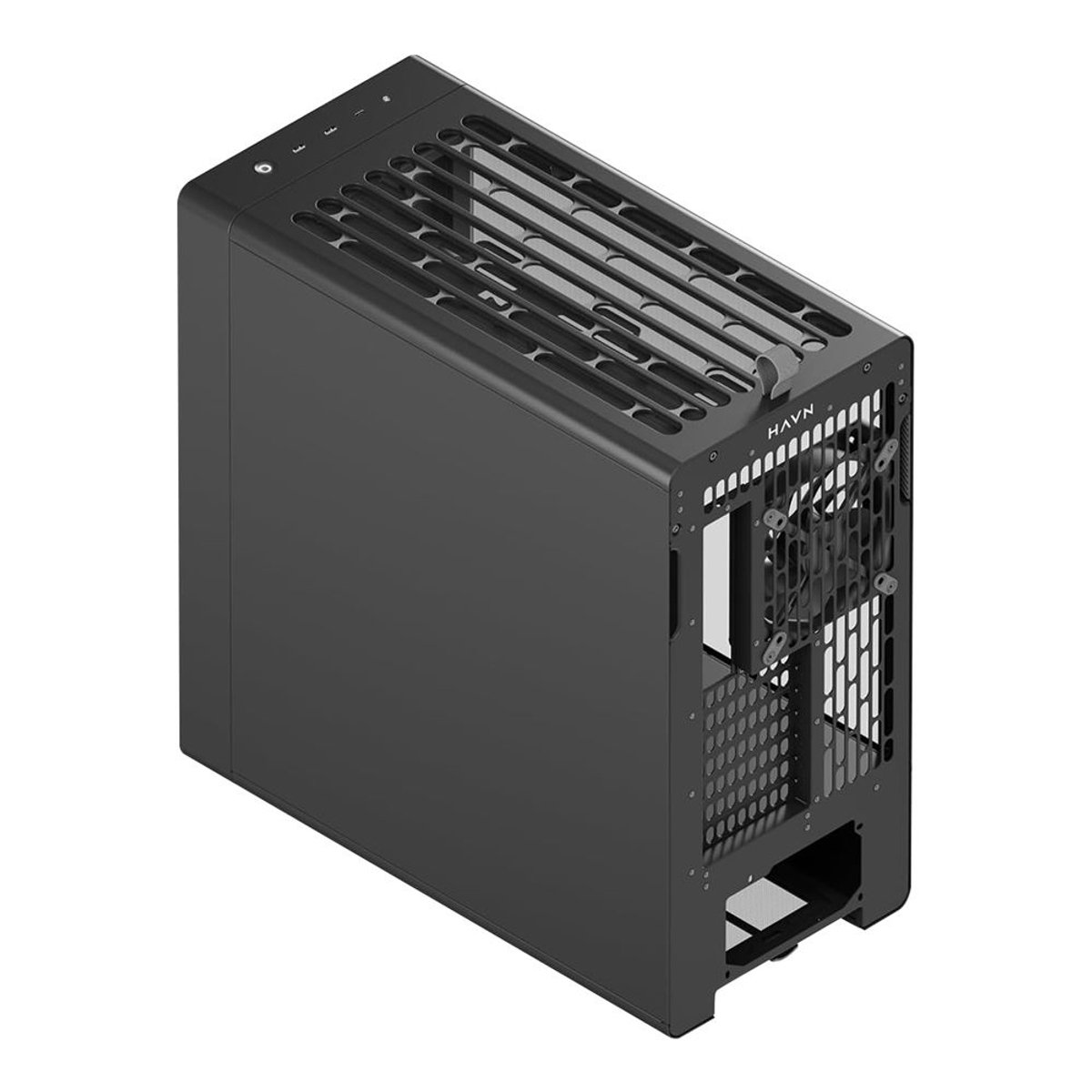 Havn Bf 360 Flow Midi Tower Zwart behuizing - afbeelding 3