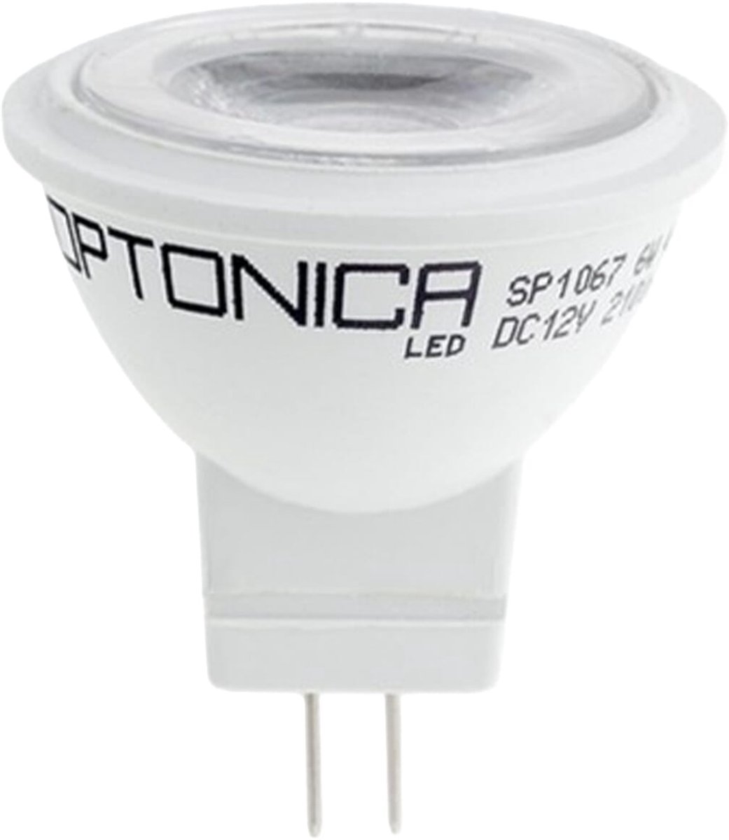 Optonica LED Spot GU5.3 MR16 - 3W (vervangt 20W) - 210lm - 6000K Koel Wit - 12V - Ø35mm - Energiezuinig