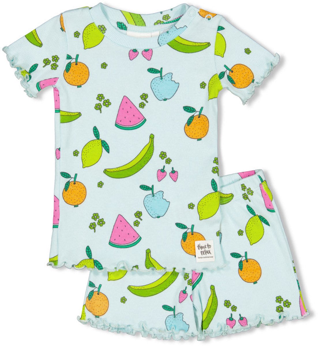 Feetje 2-delige pyjama - Mint fruit - Maat 116