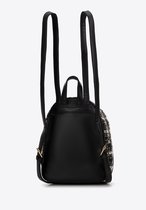 Wittchen - Dames Rugzak - Bouclé Stof - Zwart en Wit - Luxe Stijl