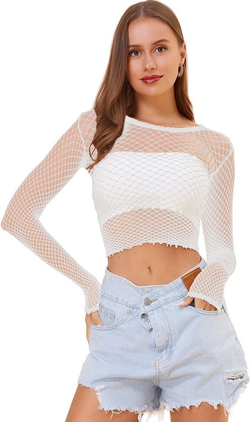 Dames cropped hoodies lange mouwen fleece crop top