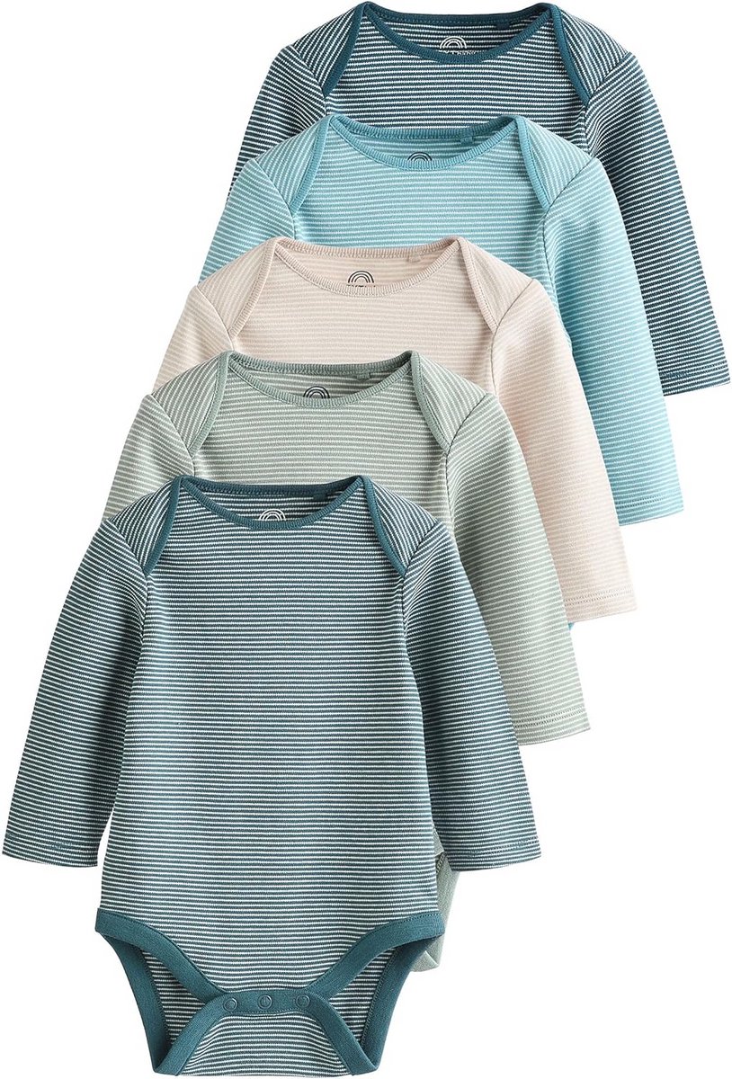 Set van 5 Babypakjes Lange Mouw voor Jongens