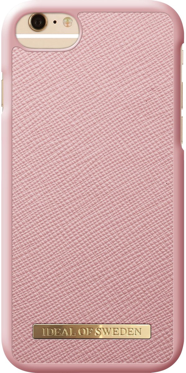 iDeal of Sweden Fashion Case Saffiano voor iPhone 8/7/6/6s/SE Pink