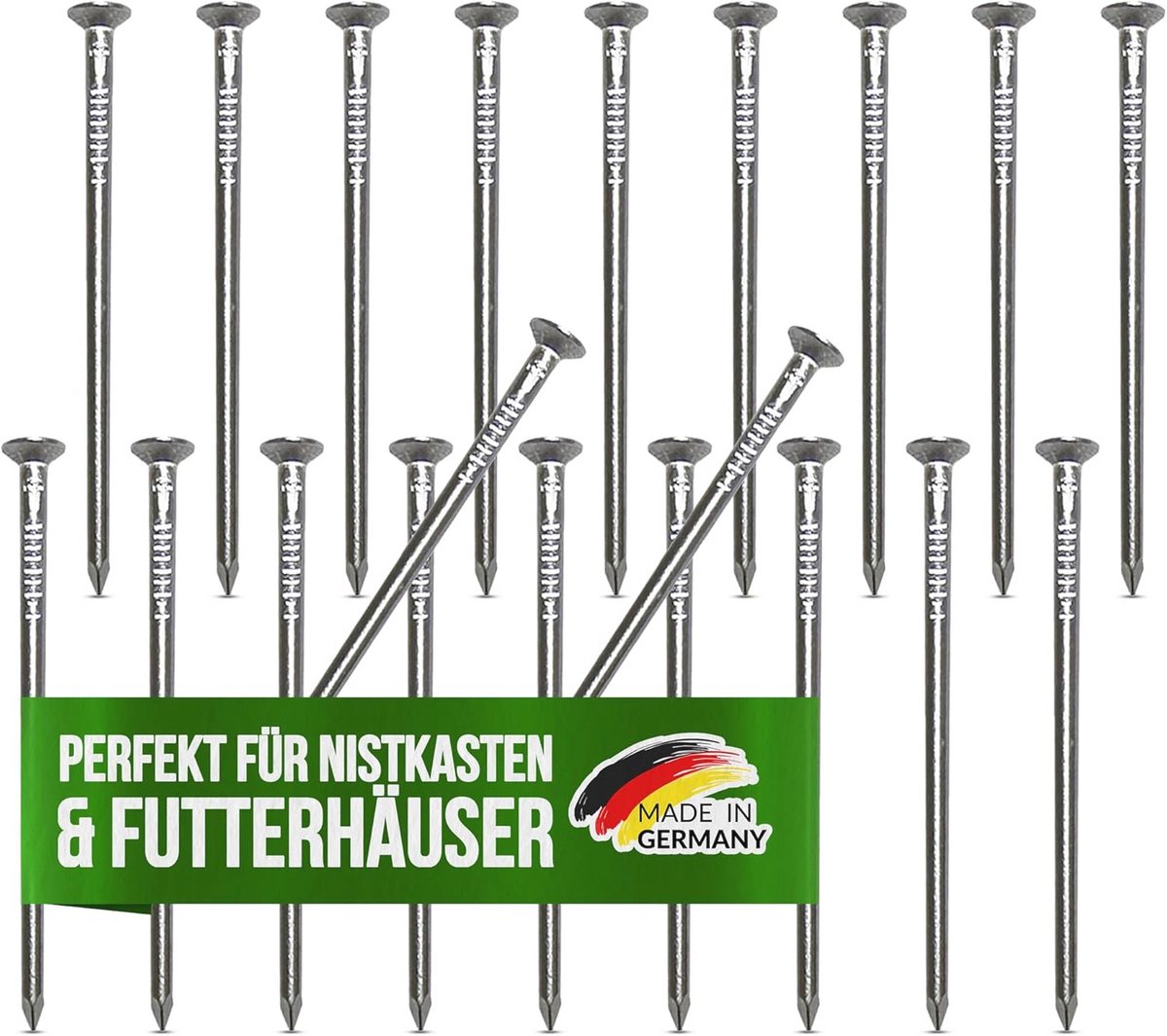 Aluminium Spijkers voor Nestkasten en Voederhuisjes - 20 Stuks, Weerbestendige en Boomvriendelijke Nagels