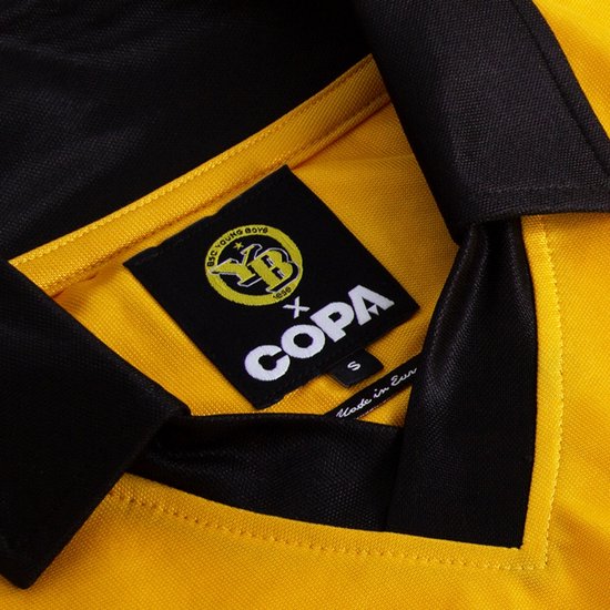 COPA - BSC Young Boys 1981/83 Maillot de Football Rétro - Hommes - Noir - Jaune - XL