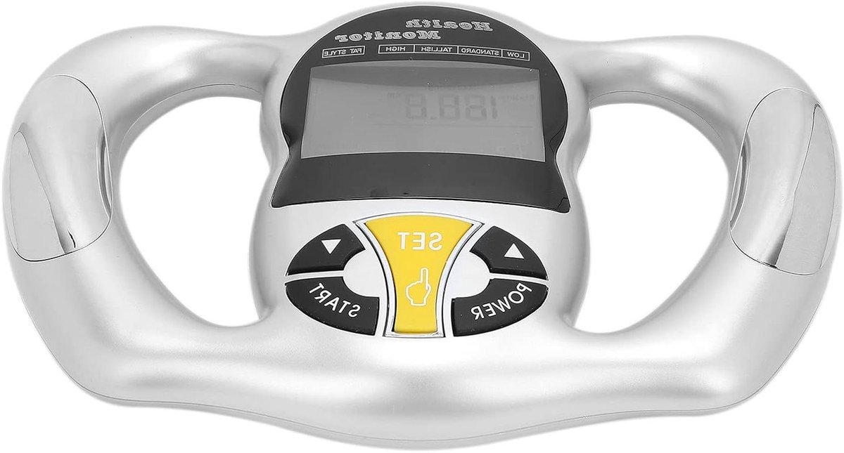 Allecta - Handheld Vetverliesmonitor voor BMI Meting en Lichaamsvetanalyse