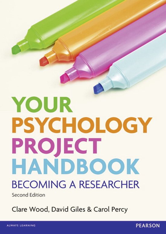 Your Psychology Project Handbook - cover