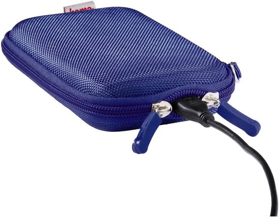 Waterdichte Beschermhoes voor Externe Harde Schijf 2,5 Inch (6,3 cm) - Blauw — afbeelding 3