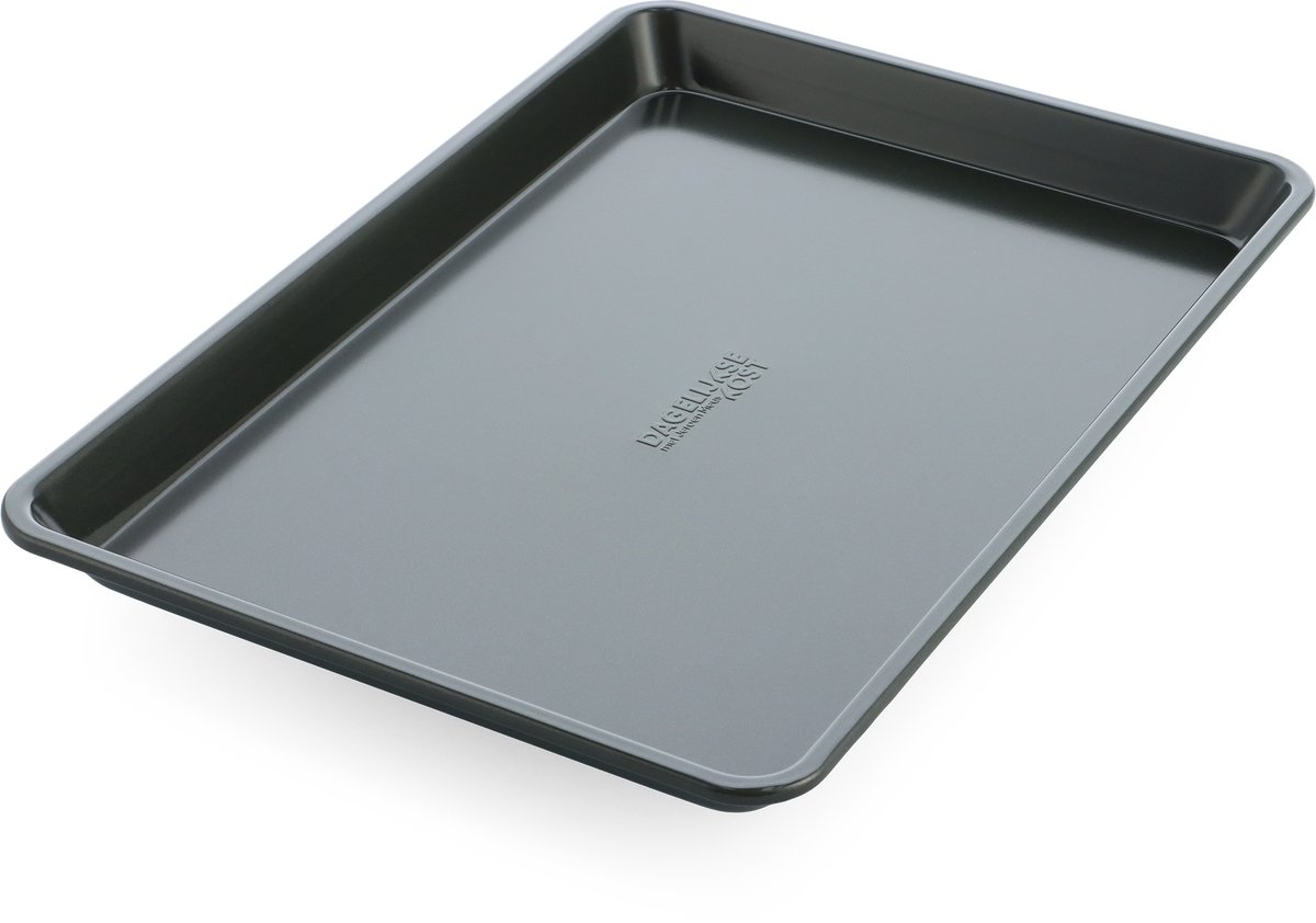 Dagelijkse kost bakplaat 40x28x3cm - olijfgroen - anti-aanbak - PFAS-vrij