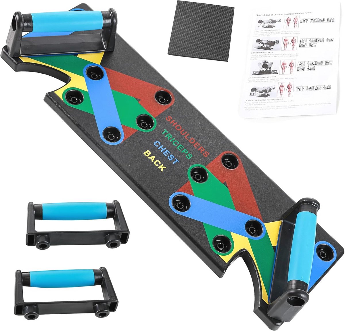 Multifunctionele Push Up Board 9 in 1 voor Krachttraining en Thuis Workout