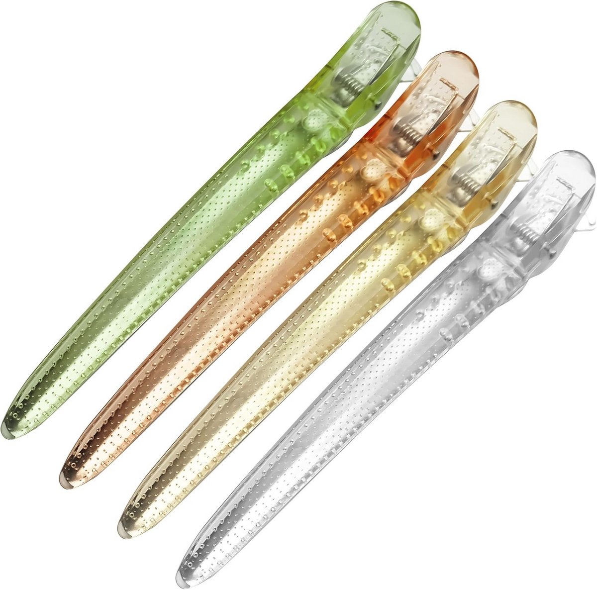 Professionele haarklemmen set - Antislip haarspelden voor kapsalon en thuis - 4 kleuren