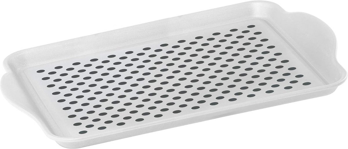 Rechthoekig Serveerblad met Antislip Rubberen Grip - Duurzaam en BPA-vrij