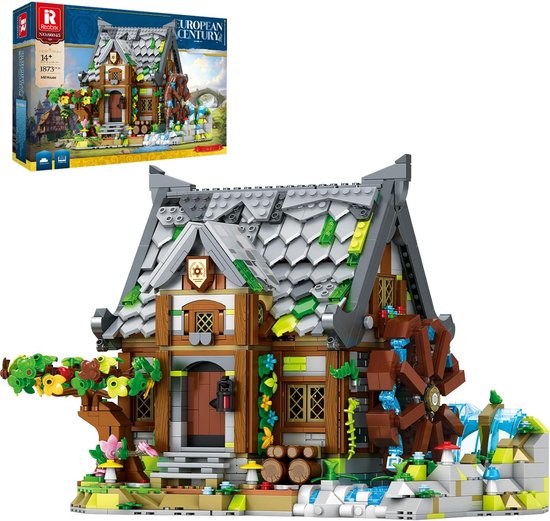 Reobrix 66045 Middeleeuwen Molenhuis bouwset | Classic Creator Modular ...