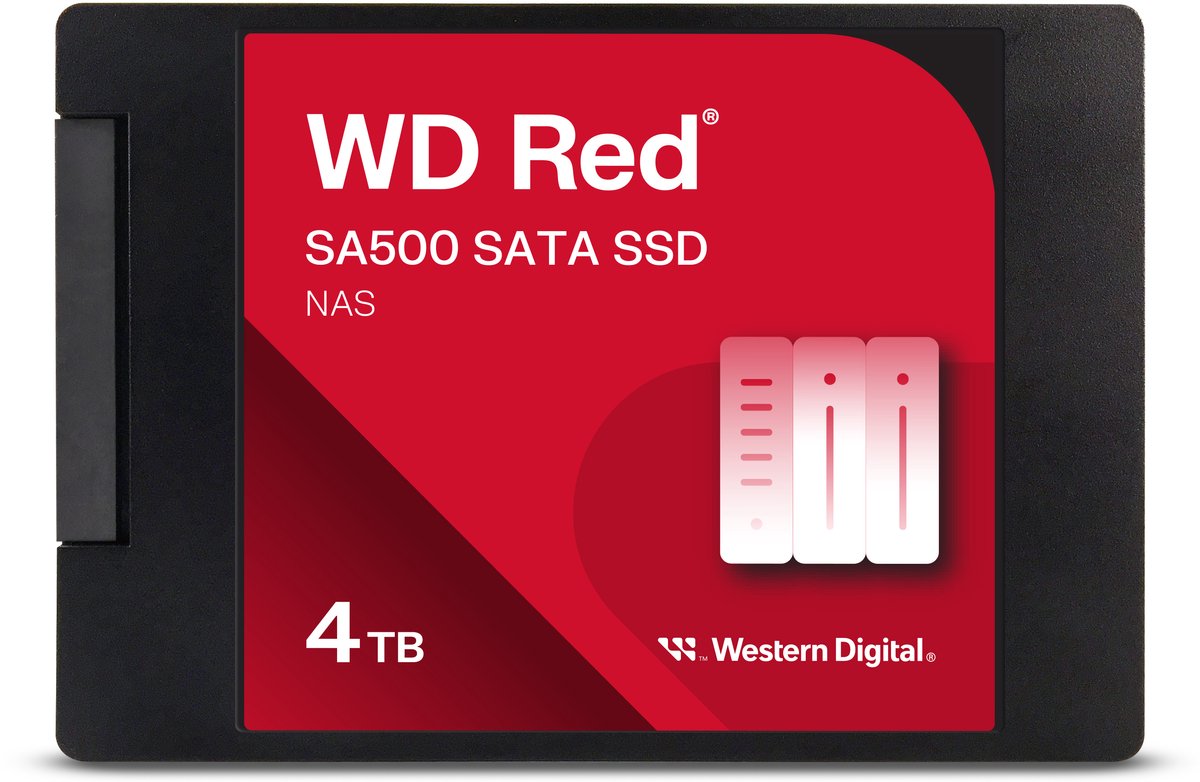 WD RED SA500 SATA SSD 4TB