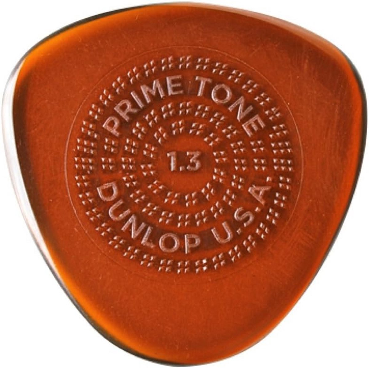 Standaard gesculpted plectra met grip - 3 stuks - 1,3 mm
