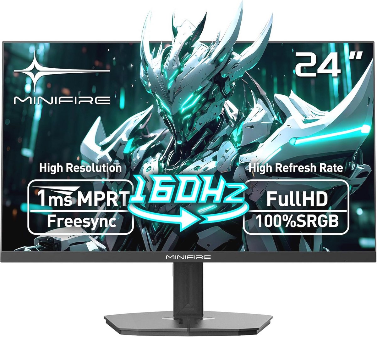 Gaming Monitor 61 cm met 160 Hz Verversingssnelheid