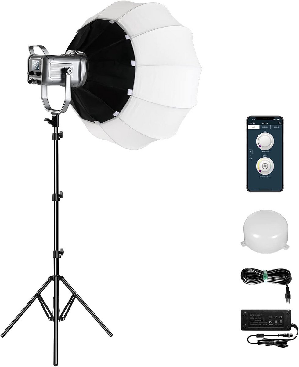 150W LED Videolamp met APP Besturing voor YouTube en Fotografie