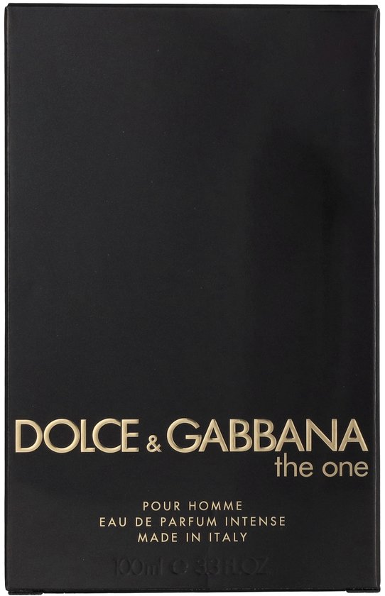 Dolce & Gabbana The One For Men Intense Eau de Parfum spray intens 100ml