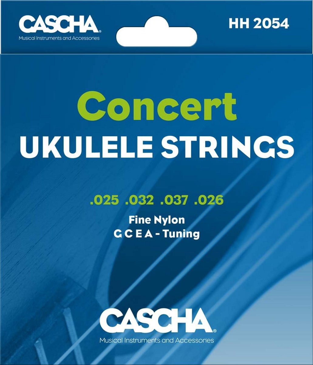 Premium Nylon Snarenset voor Concert-Ukelele - 4 Stuks met Hoge Geluidskwaliteit