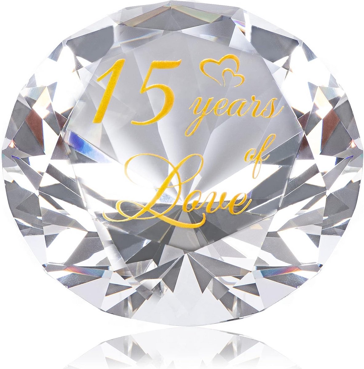 80mm Kristal Diamant Geschenken voor Decoratie en Ceremonies