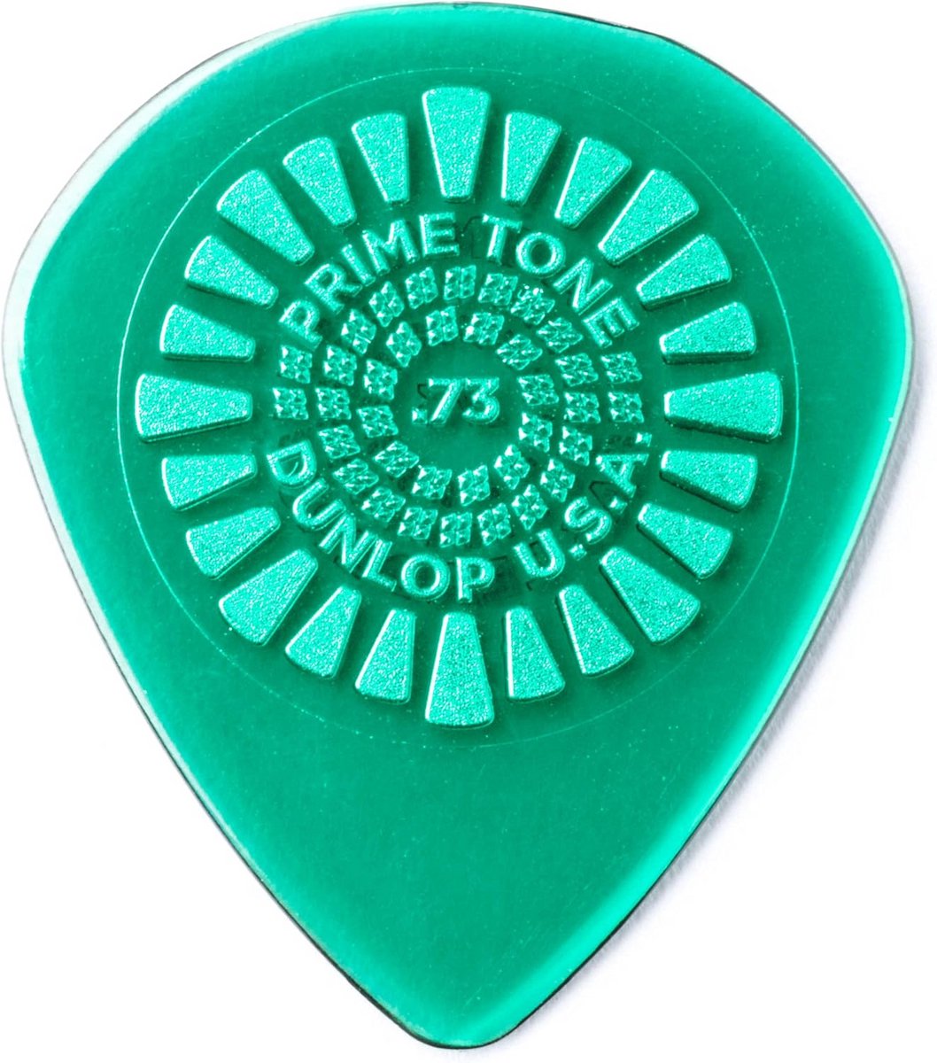 Plectrumset 0,73 mm - 3 Stuks Groene Jazz Plectra