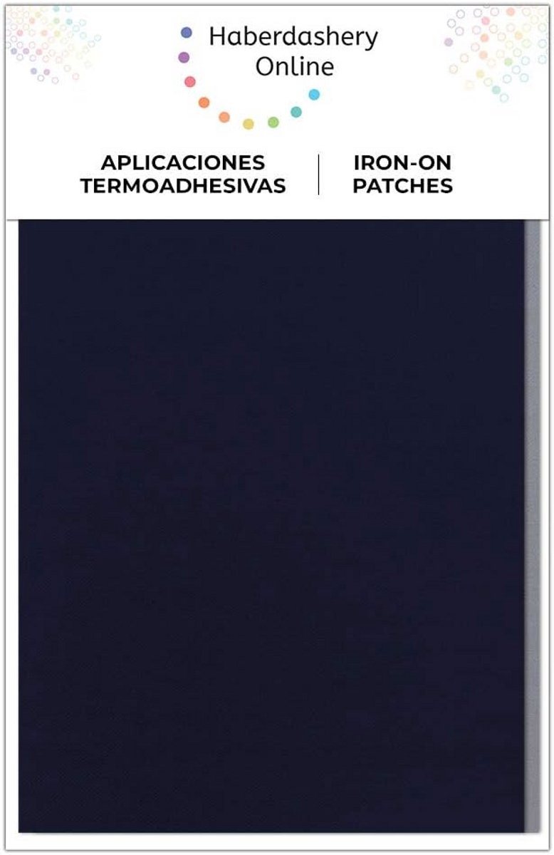 Reparatie Patch 40 x 12 cm - Blauw - Kleding Herstellen en Versieren
