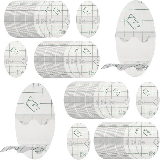 Oorbeschermers voor douche, 60 stuks, oordopjes, zwemmen, wegwerp- oorstickers, waterdicht, met katoenen oordopjes, waterdicht, voor zwemmen en baden